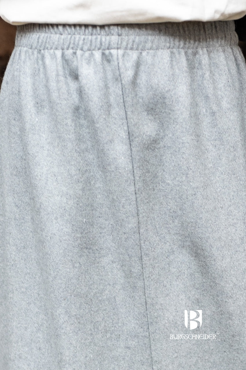 Wool Underskirt for Women - Warm Winter Petticoat Slip in Elegant Cyria Grey | Perfect for Dresses, Skirts & Cold Weather Layering