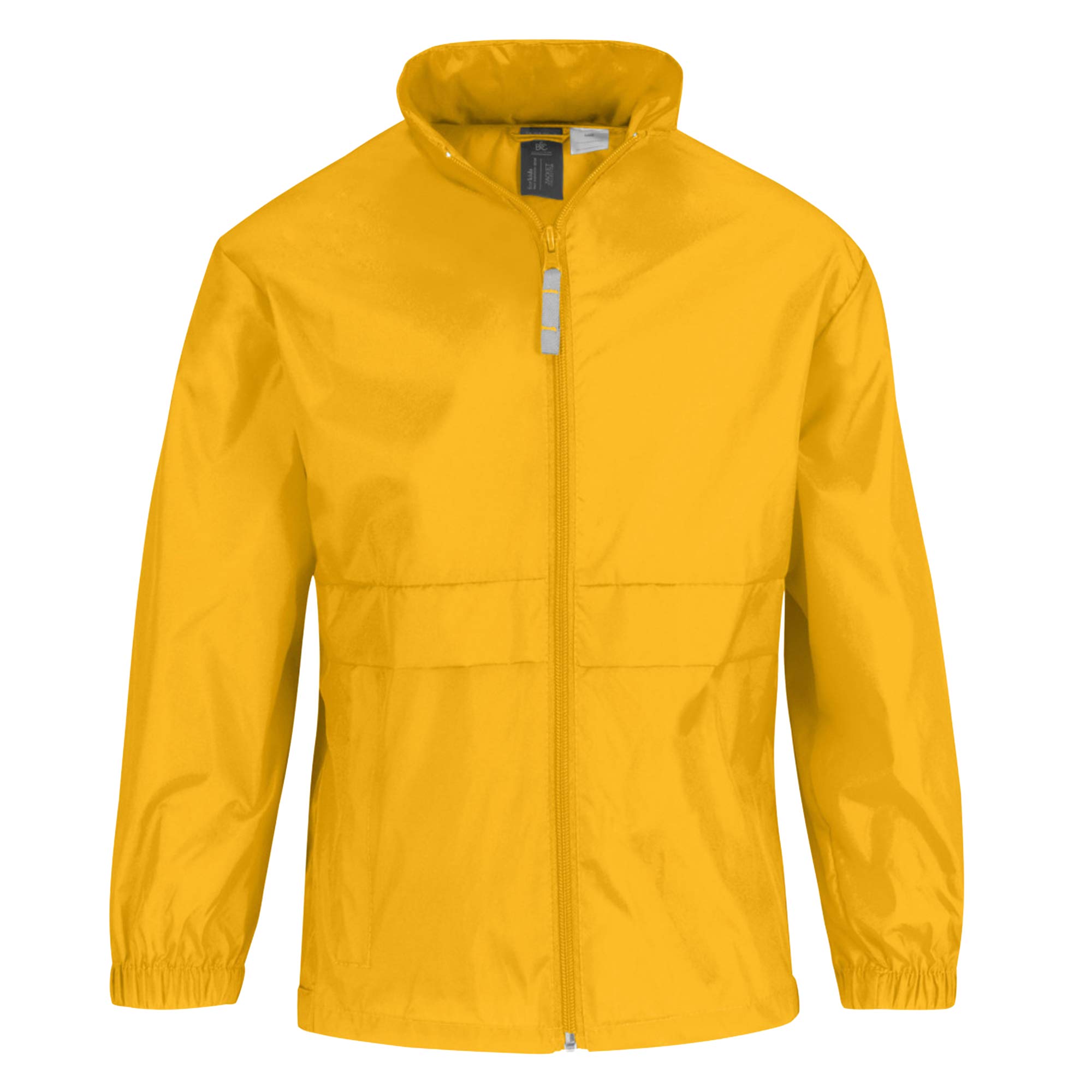 B&C Children's Sirocco Lightweight Jacket - Waterproof Windproof Outdoor Jacket for Kids, Perfect for Hiking, Camping & School