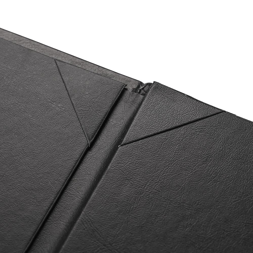 Premium PU Leather Menu Cover Holders - 8.5