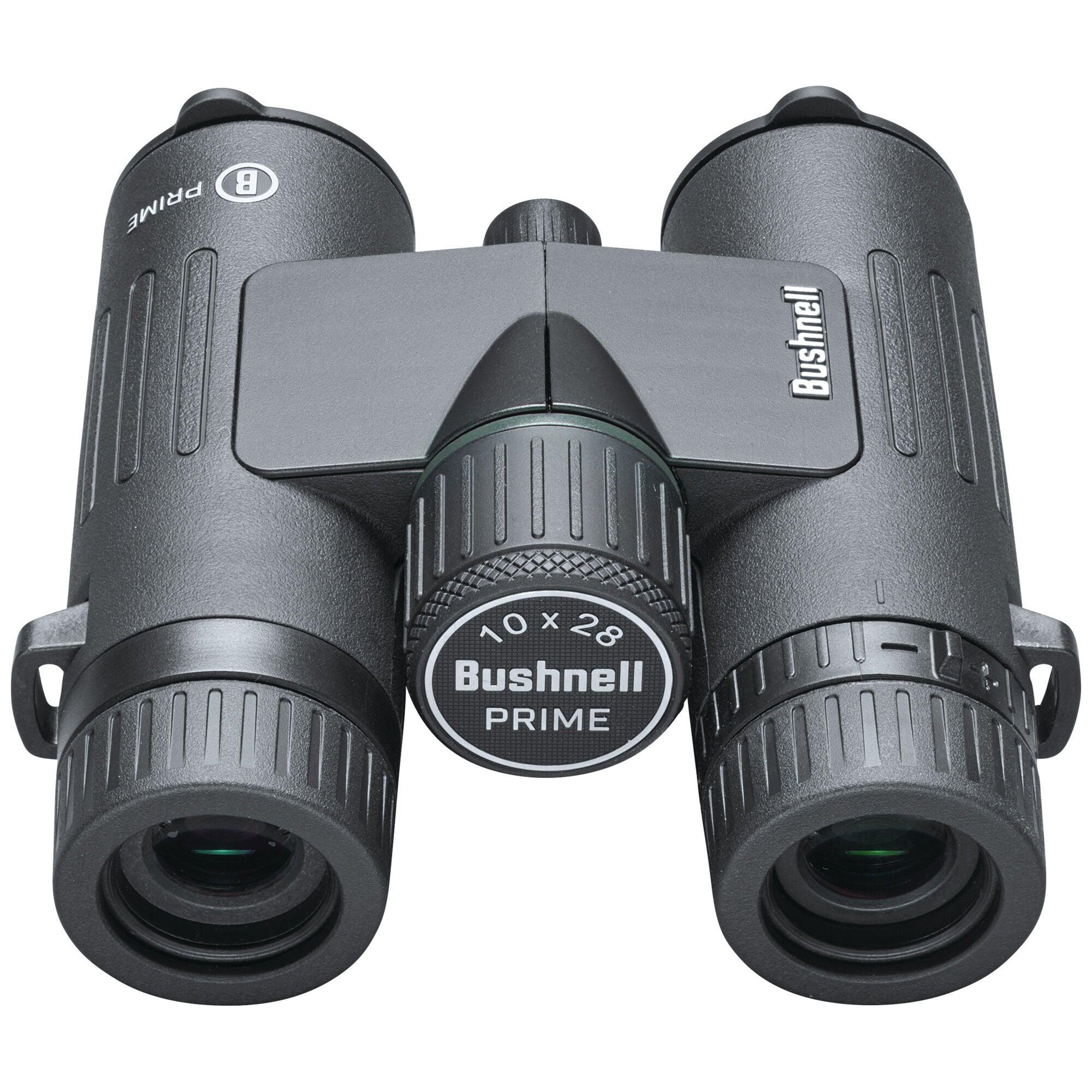 Bushnell Prime 10x28 Roof Prism Binoculars - Compact & Lightweight for Bird Watching, Hiking, and Outdoor Adventures