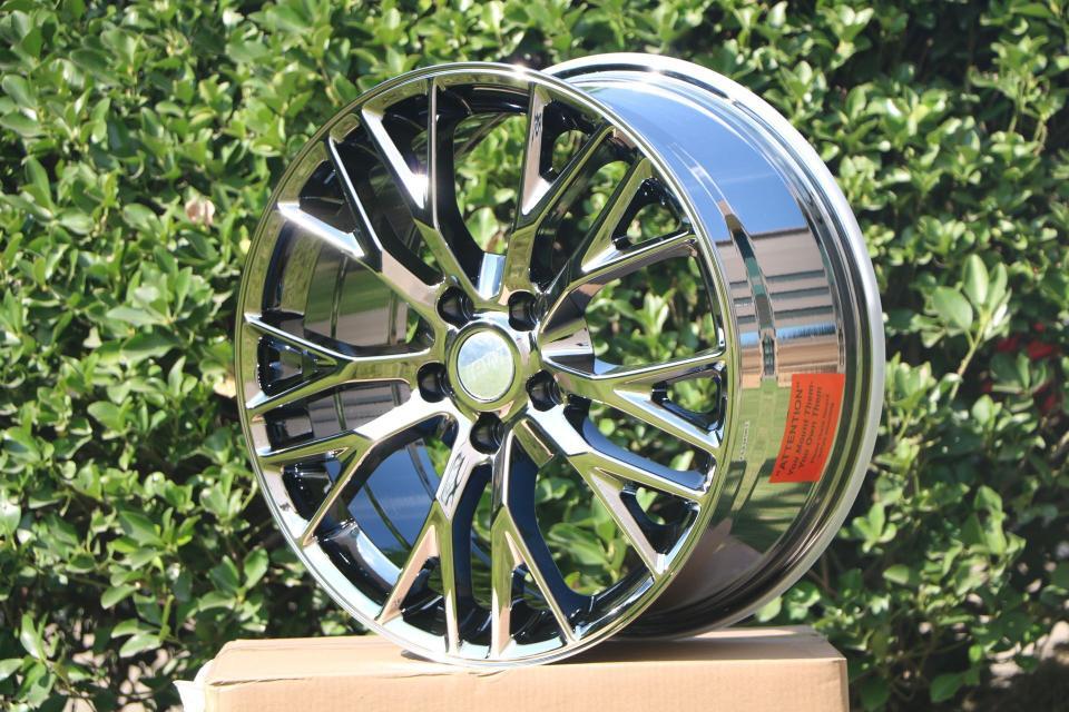 18/19/20 Inch Z06 Style Wheels for Chevy Corvette C6 & C7 - High Performance Alloy Rims for Racing & Street Driving