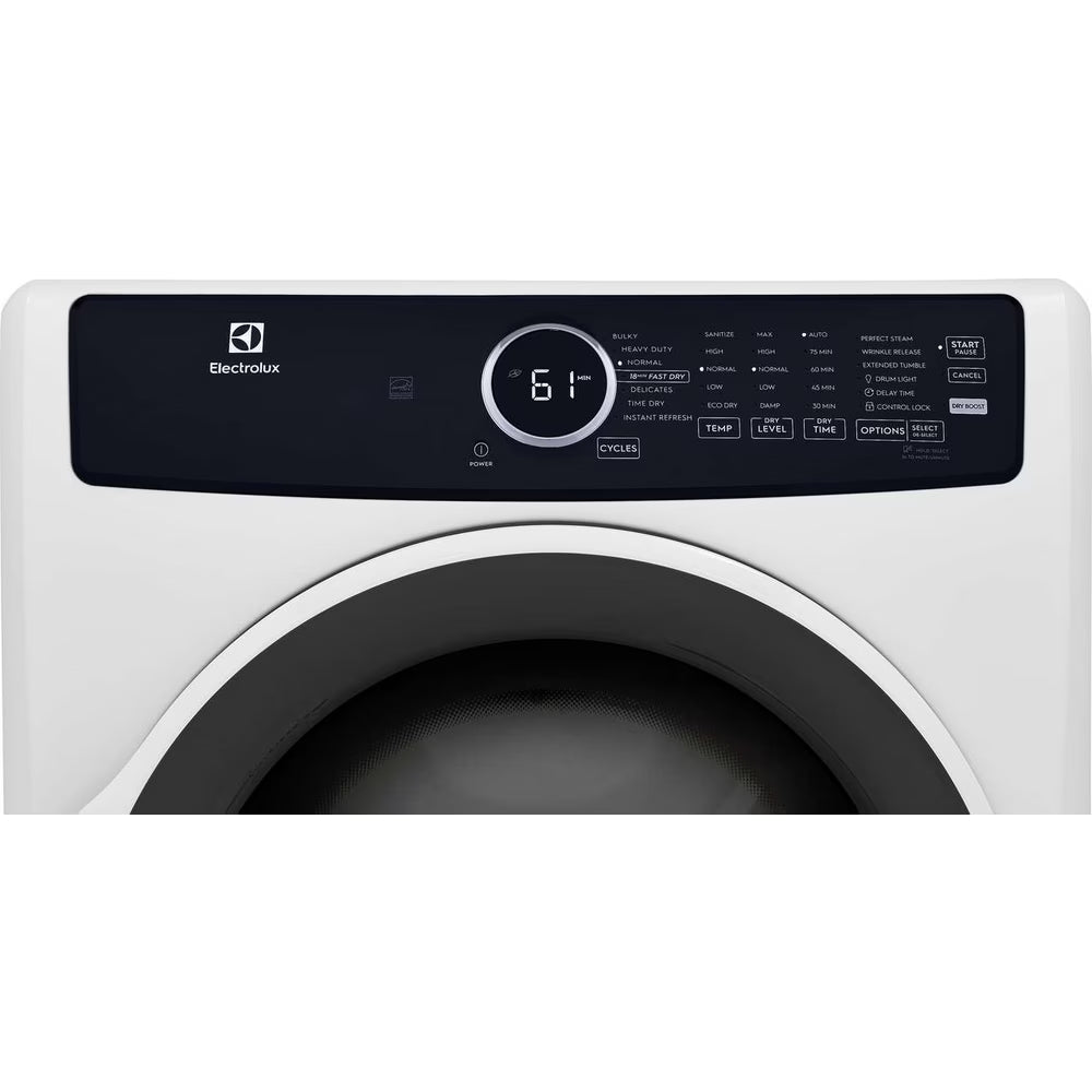 Electrolux 743 Series 5.2 cu ft Front Load Washer and Electric Dryer Set - Perfect for Laundry Rooms, Apartments & Energy-Efficient Homes