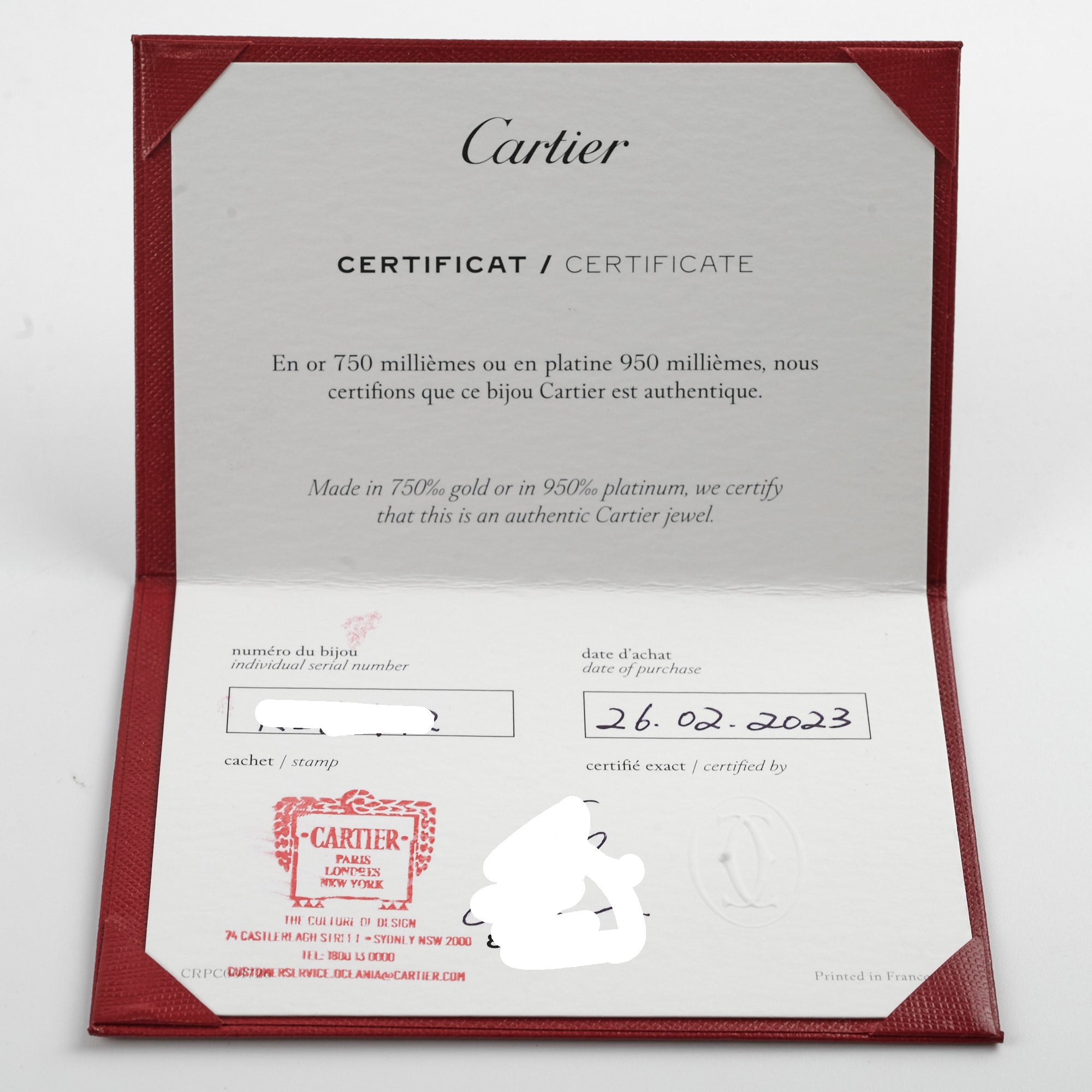Cartier Small Model Juc Ring Size 57 - 18K Rose Gold Diamond Love Bracelet Jewelry for Women | Perfect for Anniversary Gifts, Valentine's Day & Special Occasions