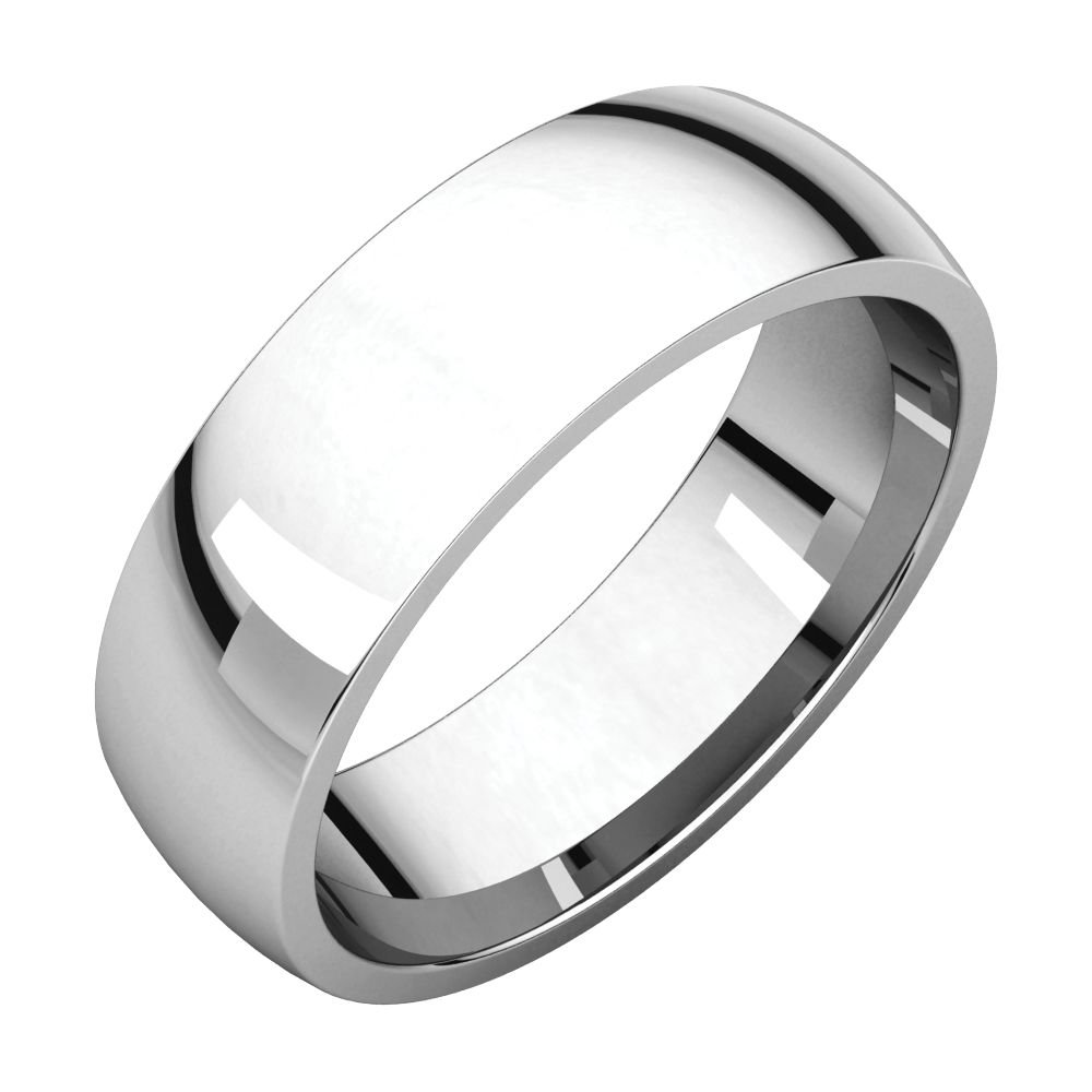925 Sterling Silver 6mm Comfort Fit Wedding Band - Perfect for Bridal & Engagement