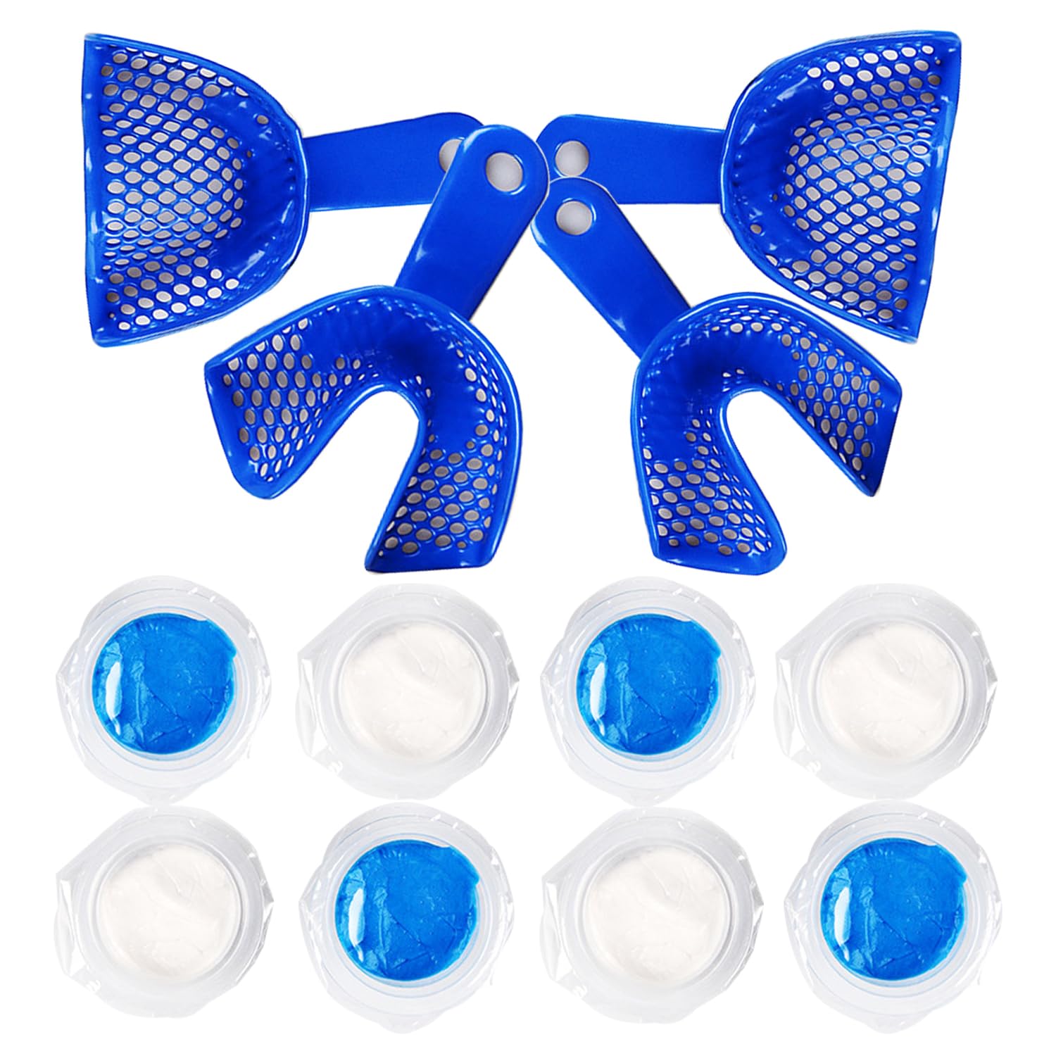 Professional Dental Impression Kit for Retainers, Grillz, Aligners & Dentures - Complete DIY Teeth Mold Making Set with All Tools Included | Perfect for Home Use, Dental Students & Cosmetic Procedures