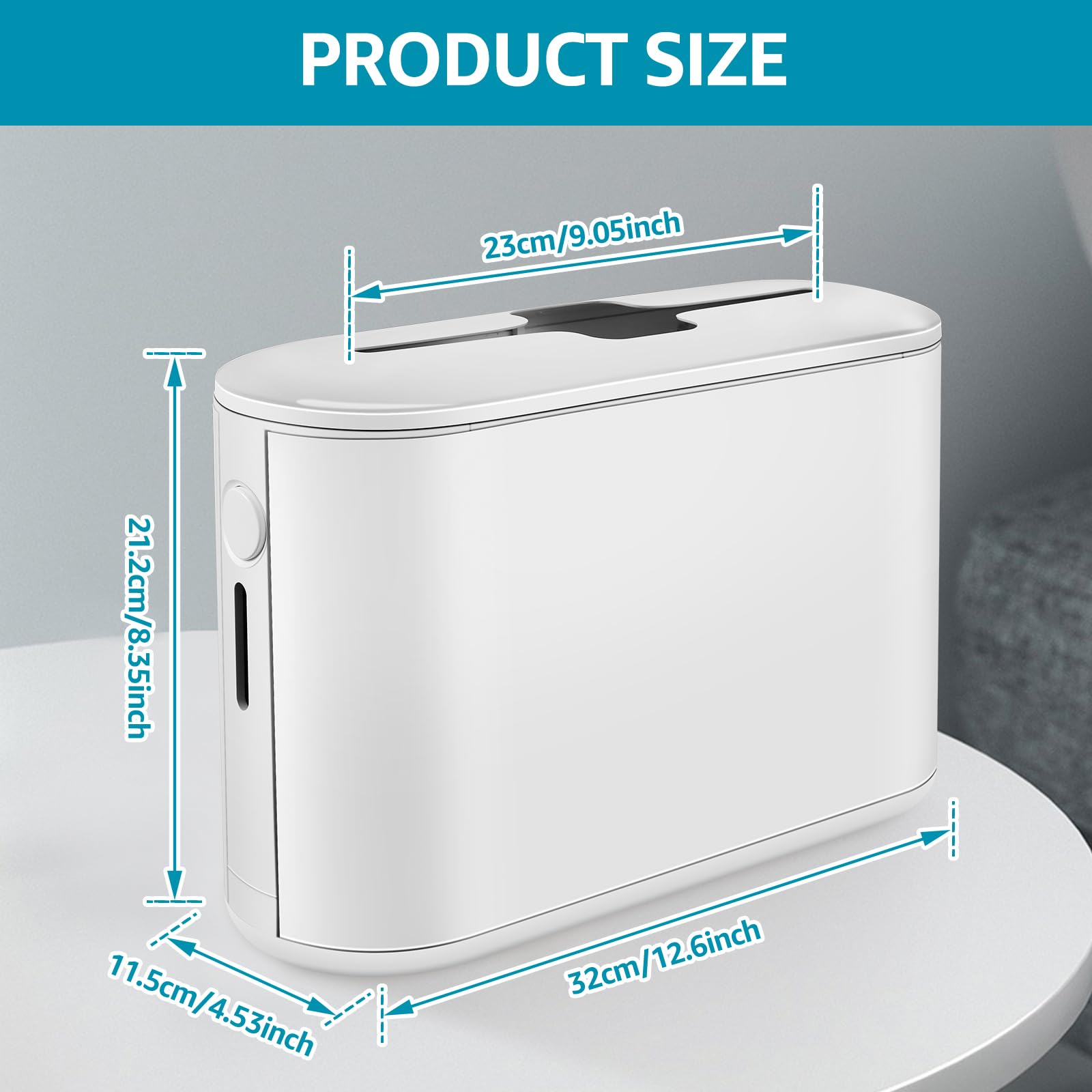 Commercial Multifold Paper Towel Dispenser with Non-Slip Base & Visible Window - 12.6