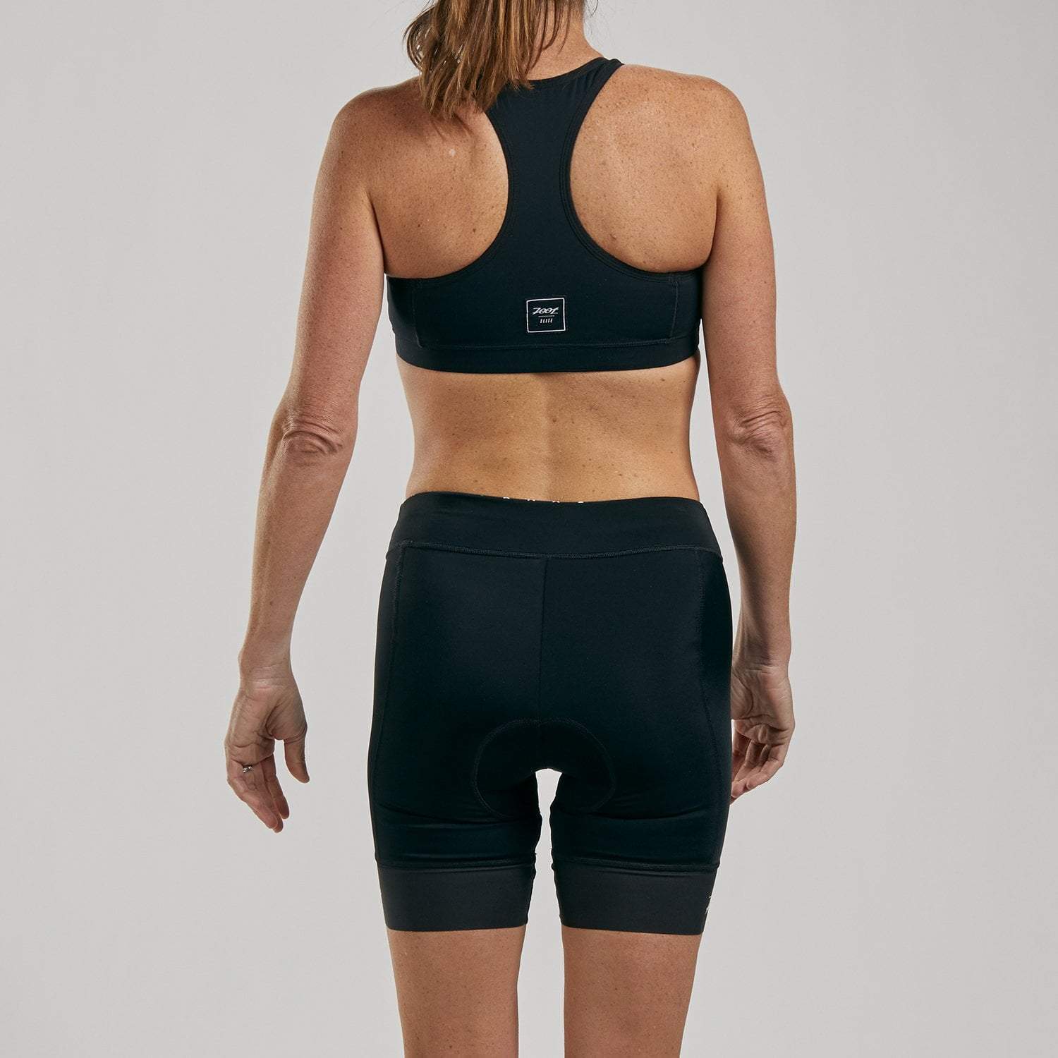 Women's High-Waisted Core+ Cycle Shorts - Black - Breathable & Quick-Dry for Cycling, Running & Workouts