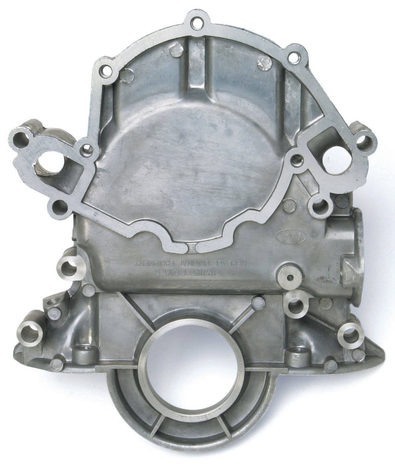 Edelbrock 4250 Aluminum Timing Cover for Small Block Chevy Engines - High Performance Engine Protection & Durability - Perfect for Racing, Hot Rods & Engine Rebuilds