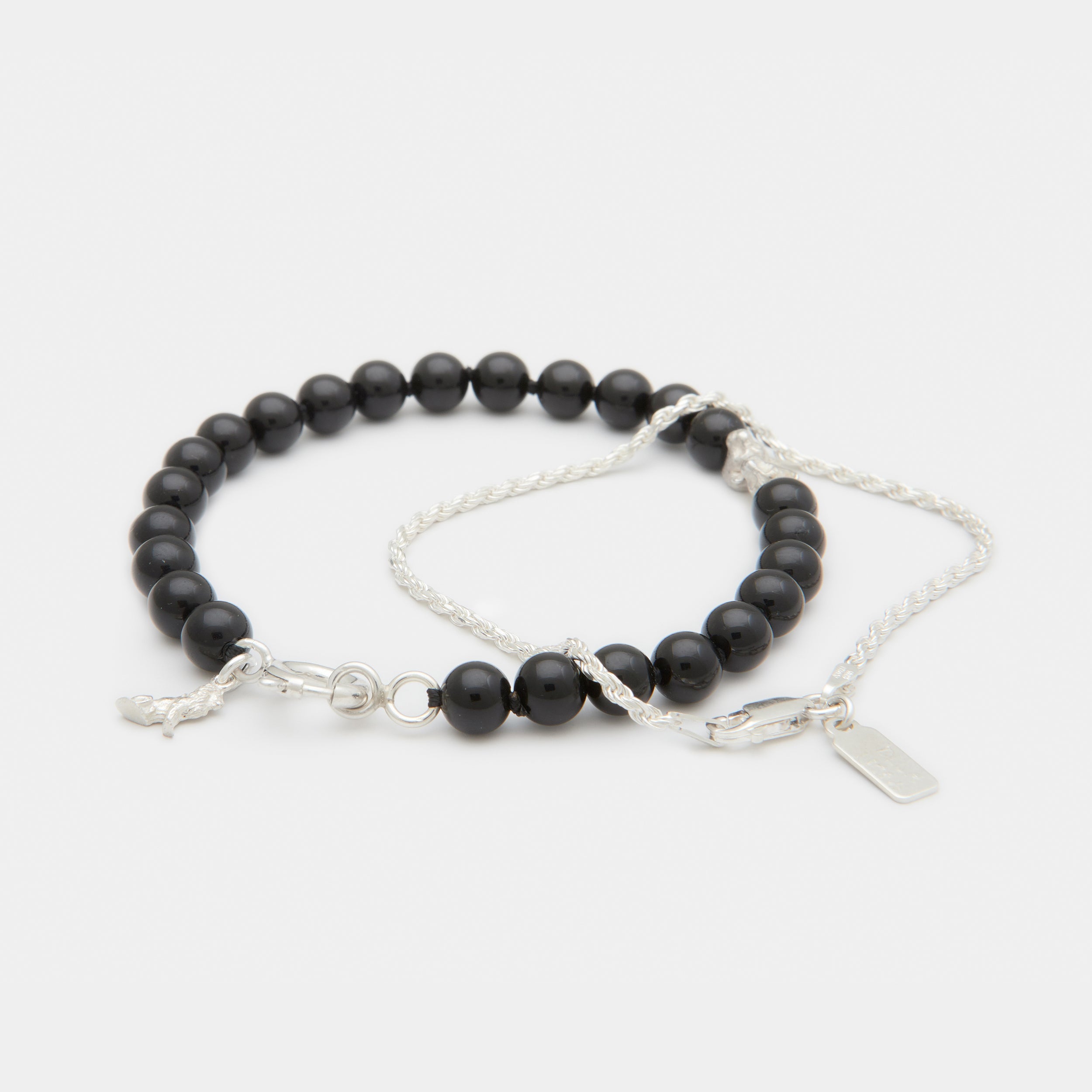 Lorcan Onyx Bracelets Set for Men & Women - Stylish Black Onyx Stone Beaded Bracelet Combo for Everyday Wear & Gifts