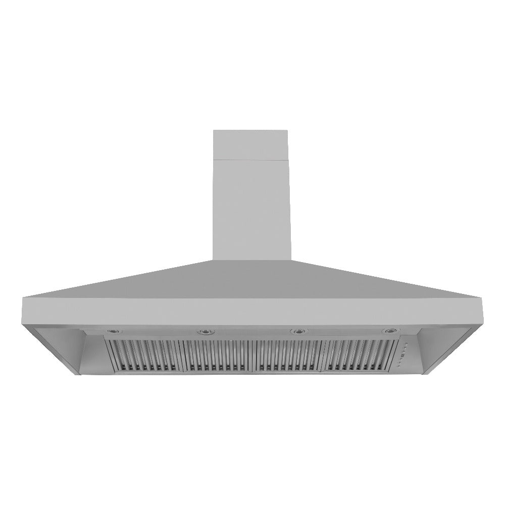ZLINE 60 Inch Professional Kitchen Package - Stainless Steel Dual Fuel Range & Convertible Vent Hood (2KP RARH60) | Perfect for Home Chefs & Modern Kitchens