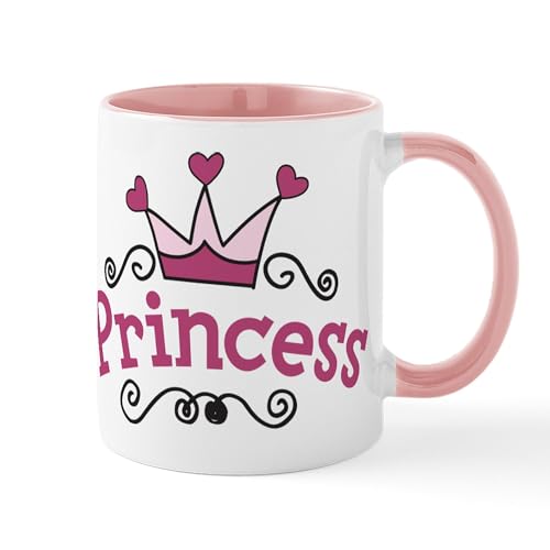 White/Pink Inside - Princess Crown Mug