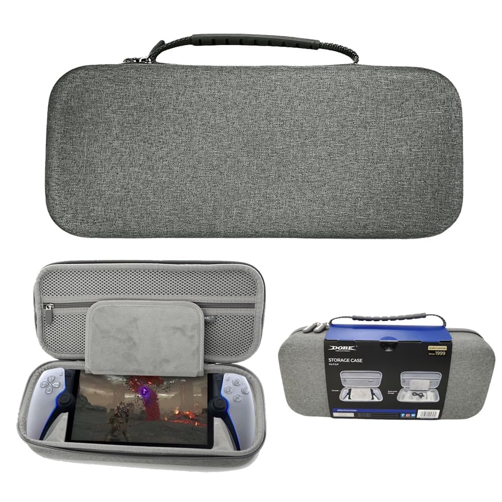 PS5 Portal Remote Play Protective Case - Shockproof, Water-Resistant EVA Carrying Case for PS5 Portal Console & Accessories - Perfect for Travel, Gaming Parties & Storage