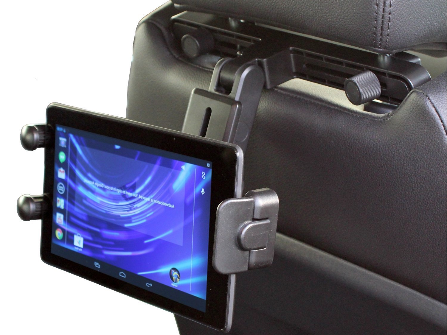 Navitech Car Headrest Tablet Mount Holder - Compatible with NUVISION 8 Inch Tablets - Perfect for Road Trips & Kids Entertainment