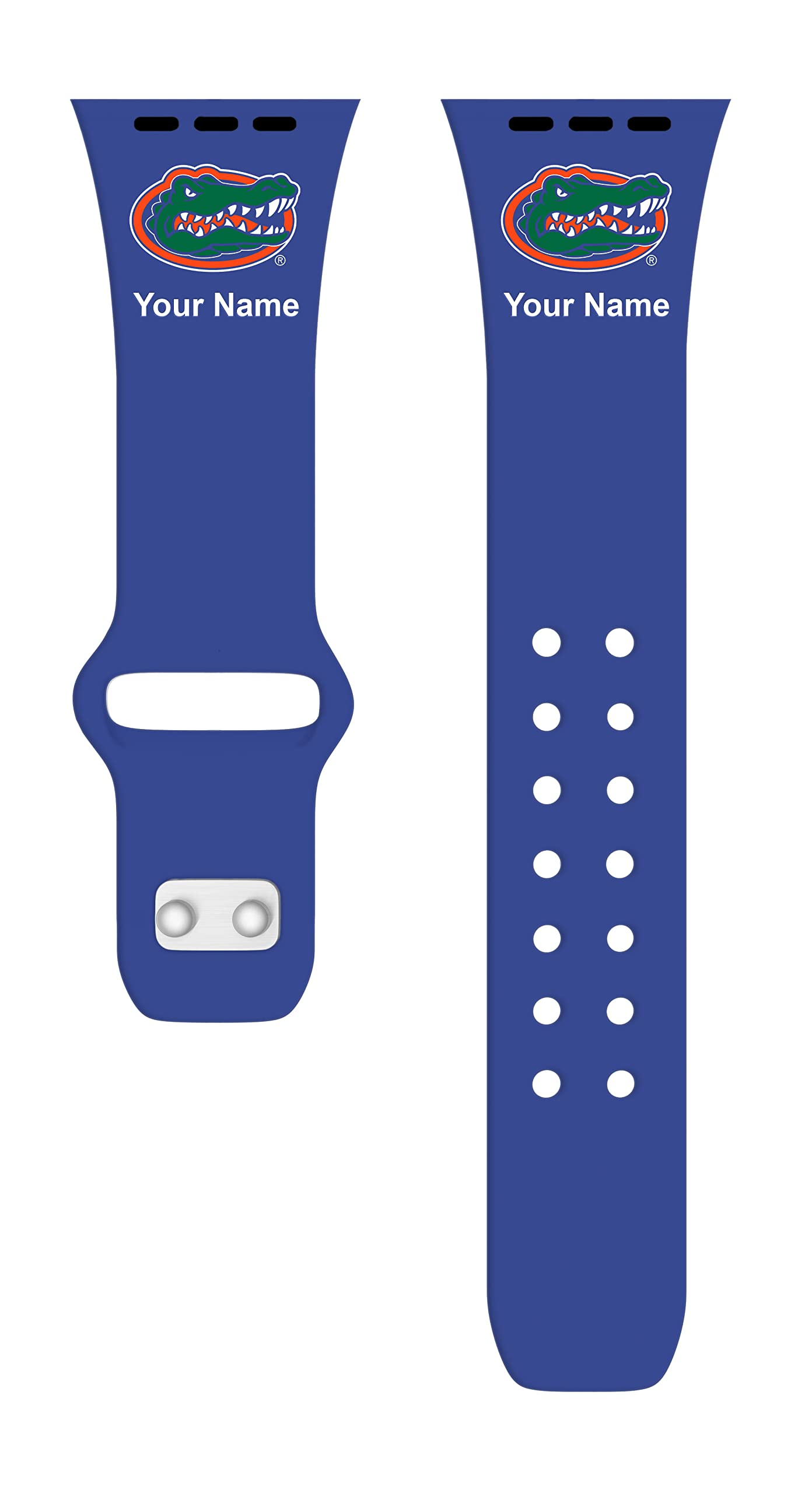 Florida Gators Custom HD Watch Band Compatible with Apple Watch - Durable & Stylish Affinity Bands for Sports, Fitness & Everyday Wear