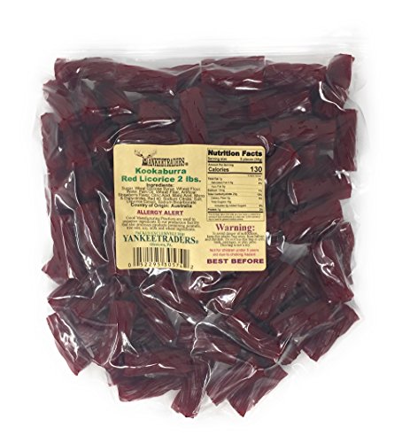 Traditional Australian Red Licorice Candy - 32 Oz Bulk Pack | Sweet & Chewy Treat for Parties, Gifts & Movie Nights