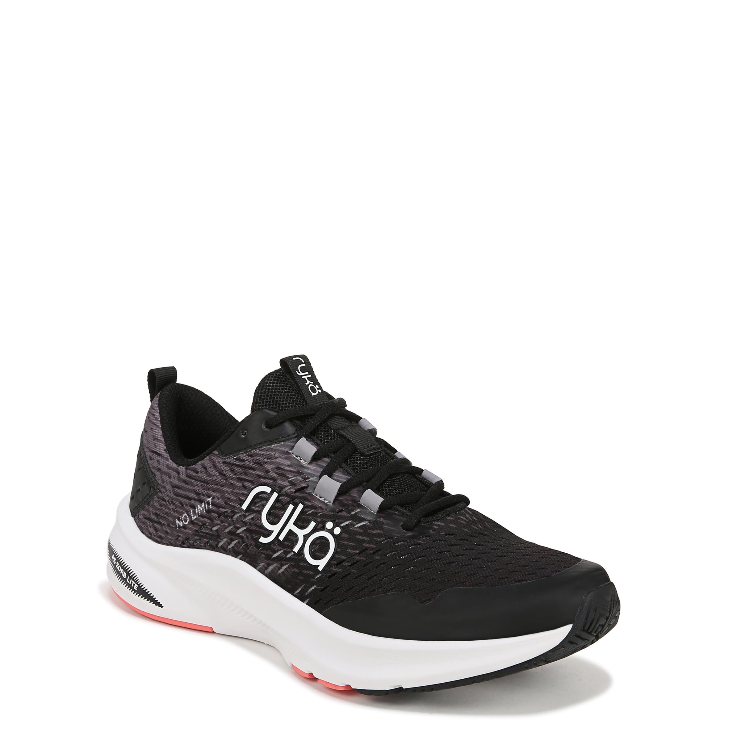 Ryka Women's No Limit Sneaker - Lightweight Walking Shoes for Women with Cushioned Support - Perfect for Gym, Running & Everyday Wear