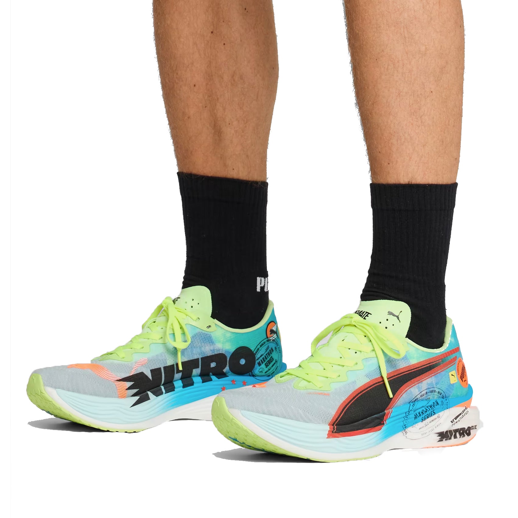 **Men's PUMA Deviate NITRO Elite 3 Running Shoes - Lightweight & Responsive for Marathon Training & Road Racing**