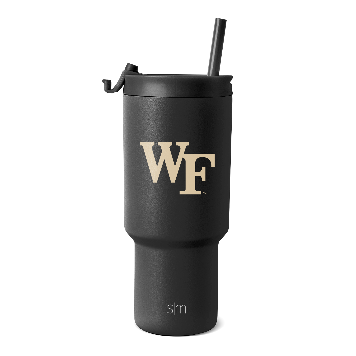 Collegiate Trek Tumbler - Insulated Stainless Steel Water Bottle with Lid & Straw - Perfect for School, Hiking, and Outdoor Adventures