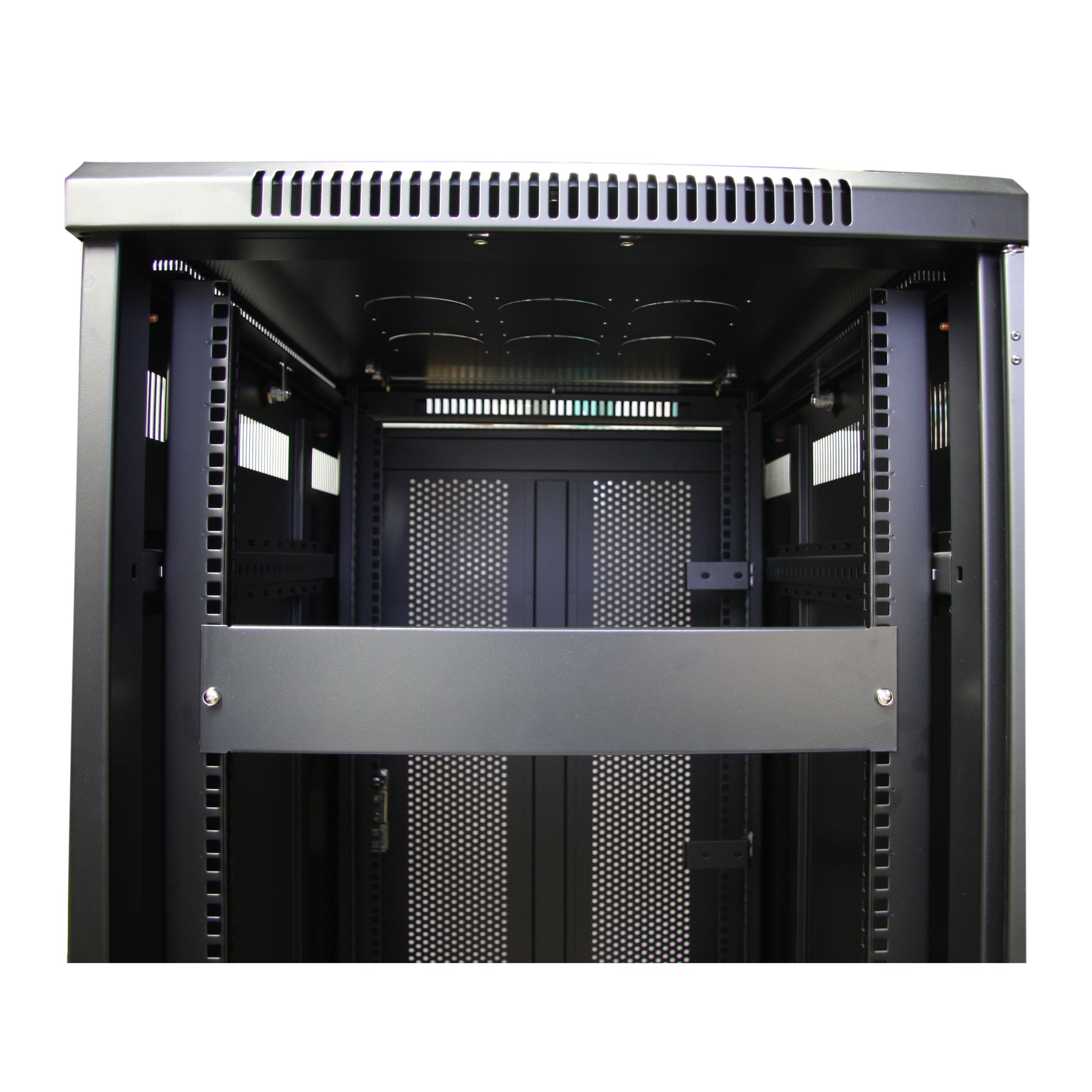 StarTech.com 2U Blanking Panel - Steel Rack Mount Filler Panel for 19in Server Rack Enclosure or Cabinet - Black Rack Panel (BLANKB2) - Perfect for Data Center, Server Room, and Network Rack Organization
