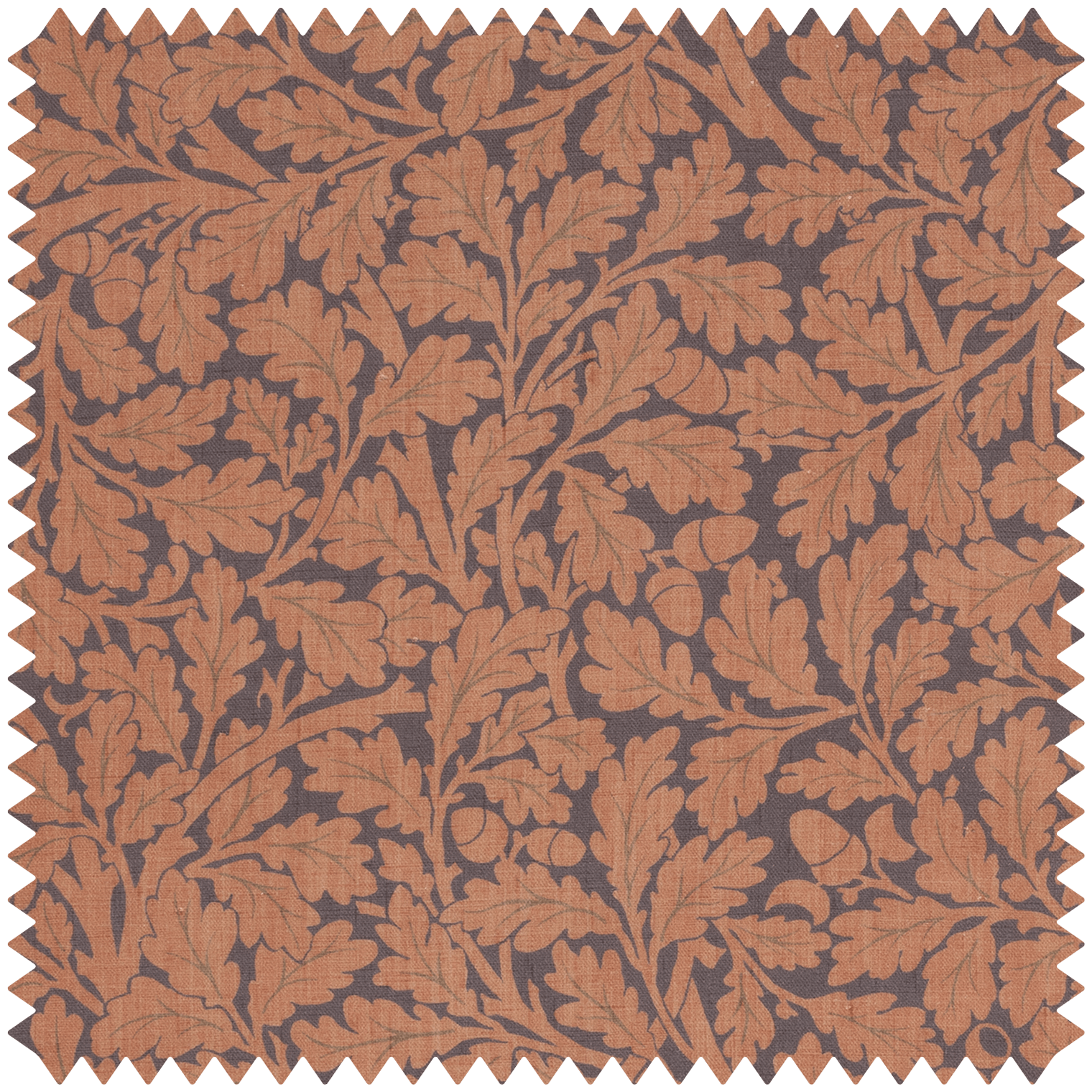 Premium QUERCUS Linen Fabric Sample in Aubergine Color - Perfect for Upholstery, Drapes & Home Decor Projects