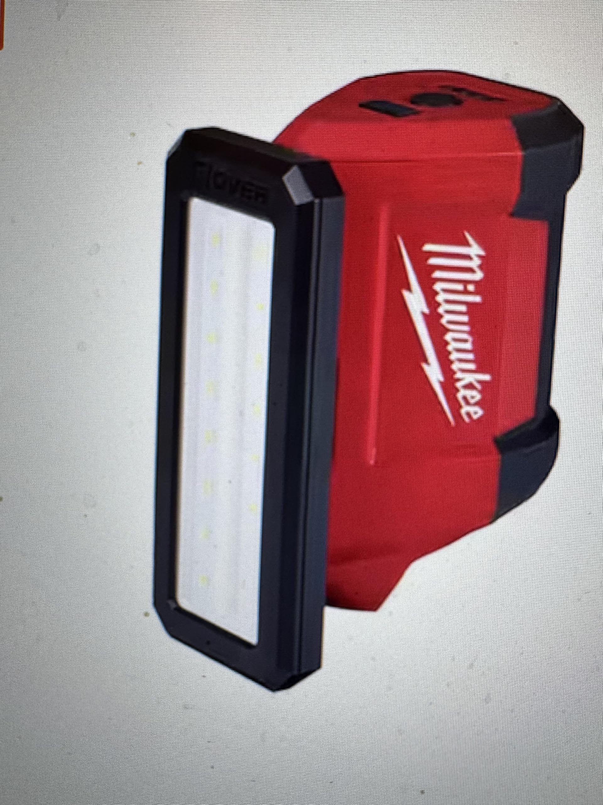 Milwaukee M12 Rover Service and Repair Flood Light with USB Charging - Portable LED Work Light for Mechanics, Electricians & DIY Projects - Perfect for Auto Repair, Construction Sites & Emergency Lighting