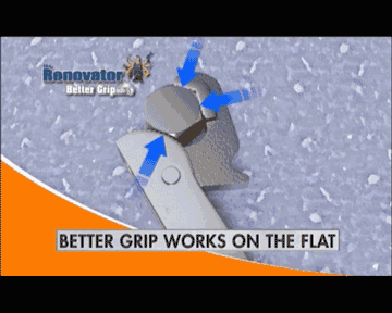 Renovator Better Grip Pro - Ergonomic Multi-Purpose Tool for Home Improvement, DIY Projects & Construction Work | Perfect for Painting, Sanding & Demolition Tasks
