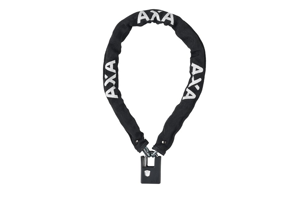 AXA Unisex Clinch Plus 85 Black Bike Chain Lock - 850mm x 6mm Heavy Duty Security for Bicycles, Motorcycles & Scooters - Perfect for Urban Commuting & Outdoor Adventures