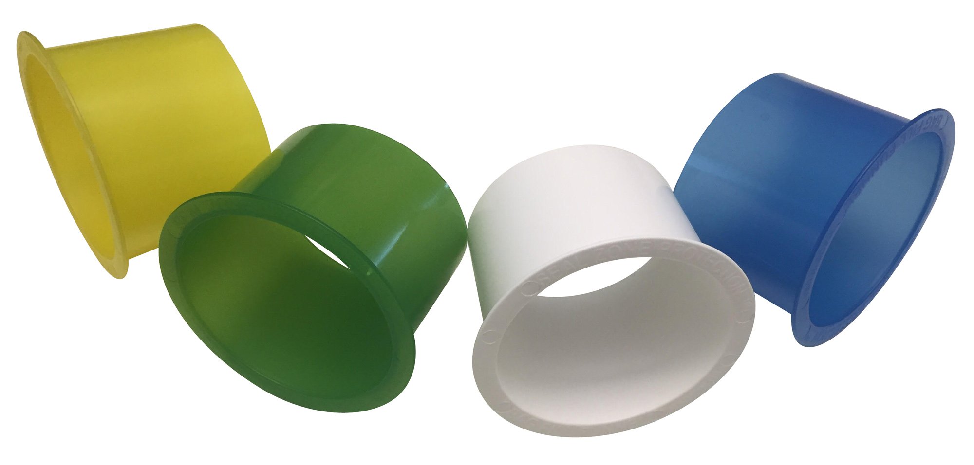 2 Pack White Bag Fill Funnel - Durable Plastic Filling Funnel for Food Storage, Pet Food, Grains & Bulk Items - Perfect for Kitchen, Pantry & Camping Use