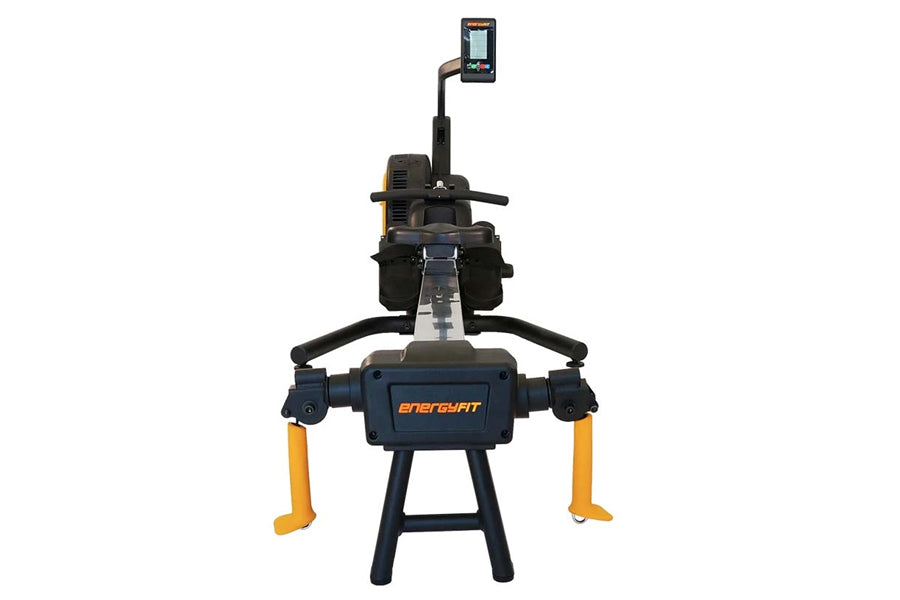 SKI ROW AIR Rowing Machine - Premium Home Fitness Equipment for Full Body Workout | Perfect for Indoor Cardio Training & Strength Building