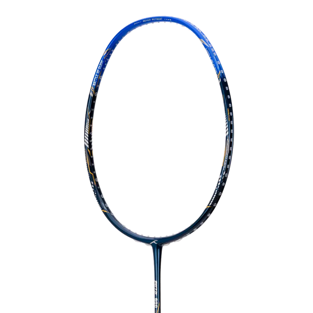 HNDRD Battle 600 Professional Badminton Racket - Lightweight Carbon Fiber Shuttlecock Racket for Advanced Players | Perfect for Tournaments & Backyard Games
