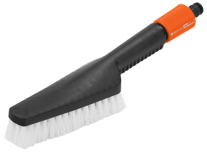 Gardena Heavy Duty Hand Held Scrubbing Brush for Kitchen, Bathroom & Outdoor Cleaning - Stain Remover for Pots, Pans, Tiles & Grout