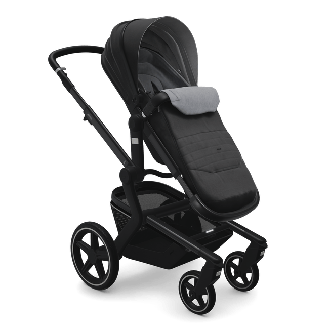 Joolz Footmuff Brilliant Black - Premium Stroller Footmuff for Baby Carriers | Soft & Warm Winter Accessory for Joolz Strollers | Perfect for Cold Weather Walks & Outdoor Adventures