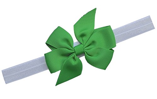 White Band Emerald Bow