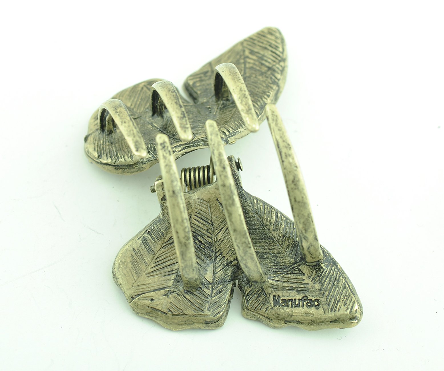 Large Jaw Clips Butterfly Hair Claw - Bronze Fuchsia Hair Clips for Women, Girls | Perfect for Ponytails, Buns & Updos | Salon Quality Hair Accessories