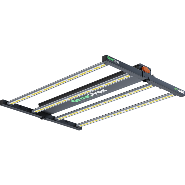 GrowPros Solutions HM480 Full Spectrum LED Grow Light for Indoor Plants - Hydroponics, Greenhouse & Home Gardening