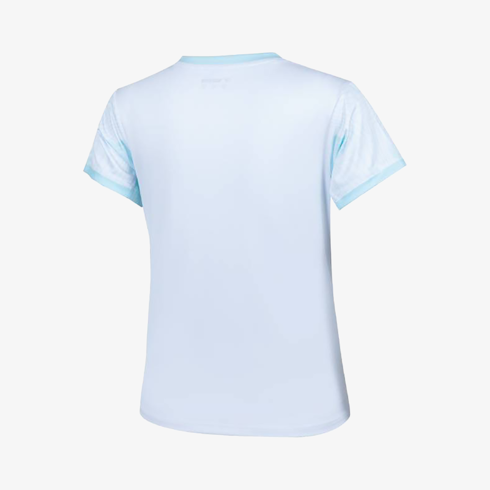 Victor Women's Tournament Performance T-Shirt 51013A - Breathable Quick-Dry Athletic Top for Tennis, Golf & Casual Wear (White)