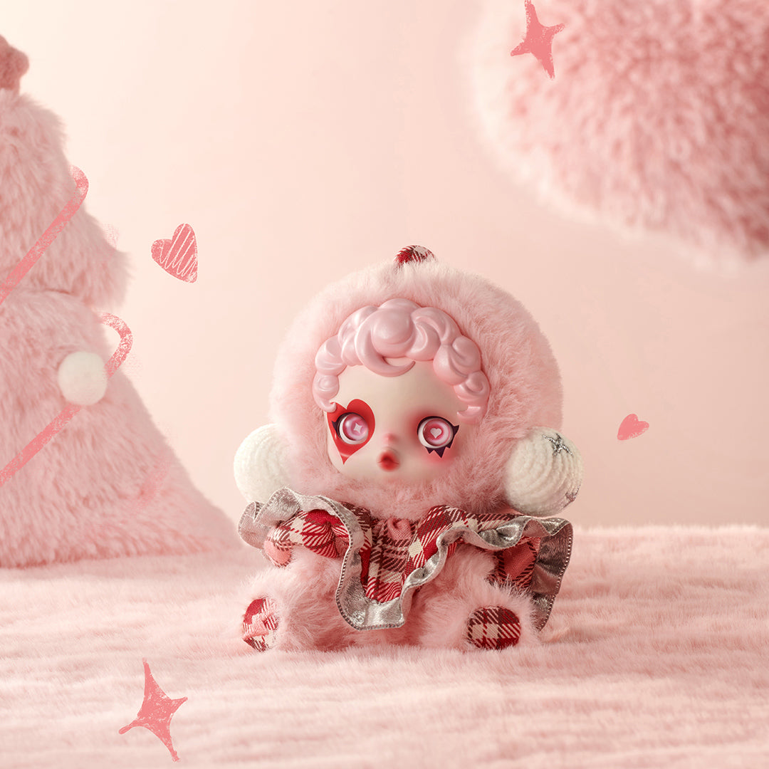 POP MART SKULLPANDA Winter Symphony Series Plush Blind Box - Cute Collectible Stuffed Animals for Anime Fans, Gift for Christmas & Home Decor