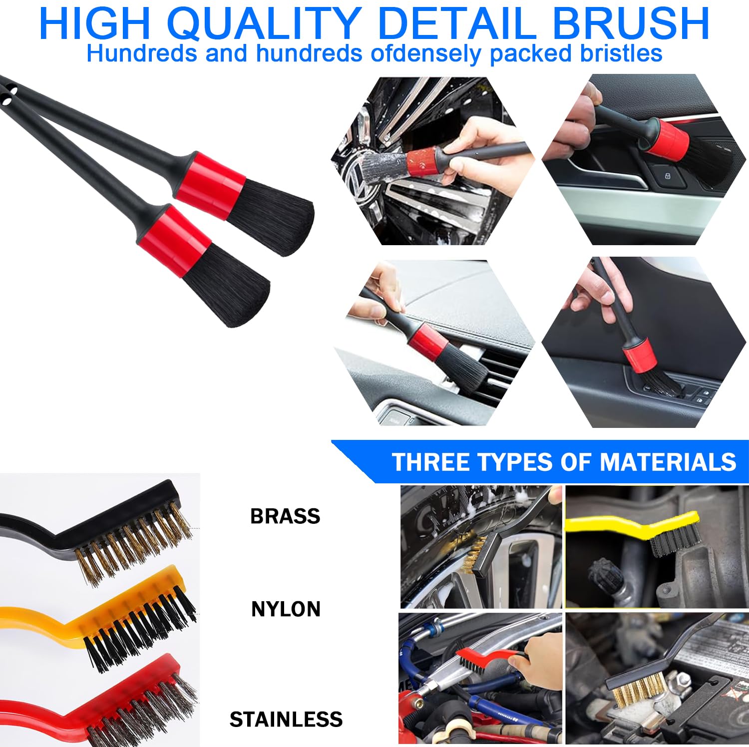 37Pcs Car Wash Detailing Kit with Foam Gun, Sprayer, Bucket, Towels, Tire Brush & Wash Mitt - Complete Auto Cleaning Tools for Professional Car Detailing & Home Vehicle Care