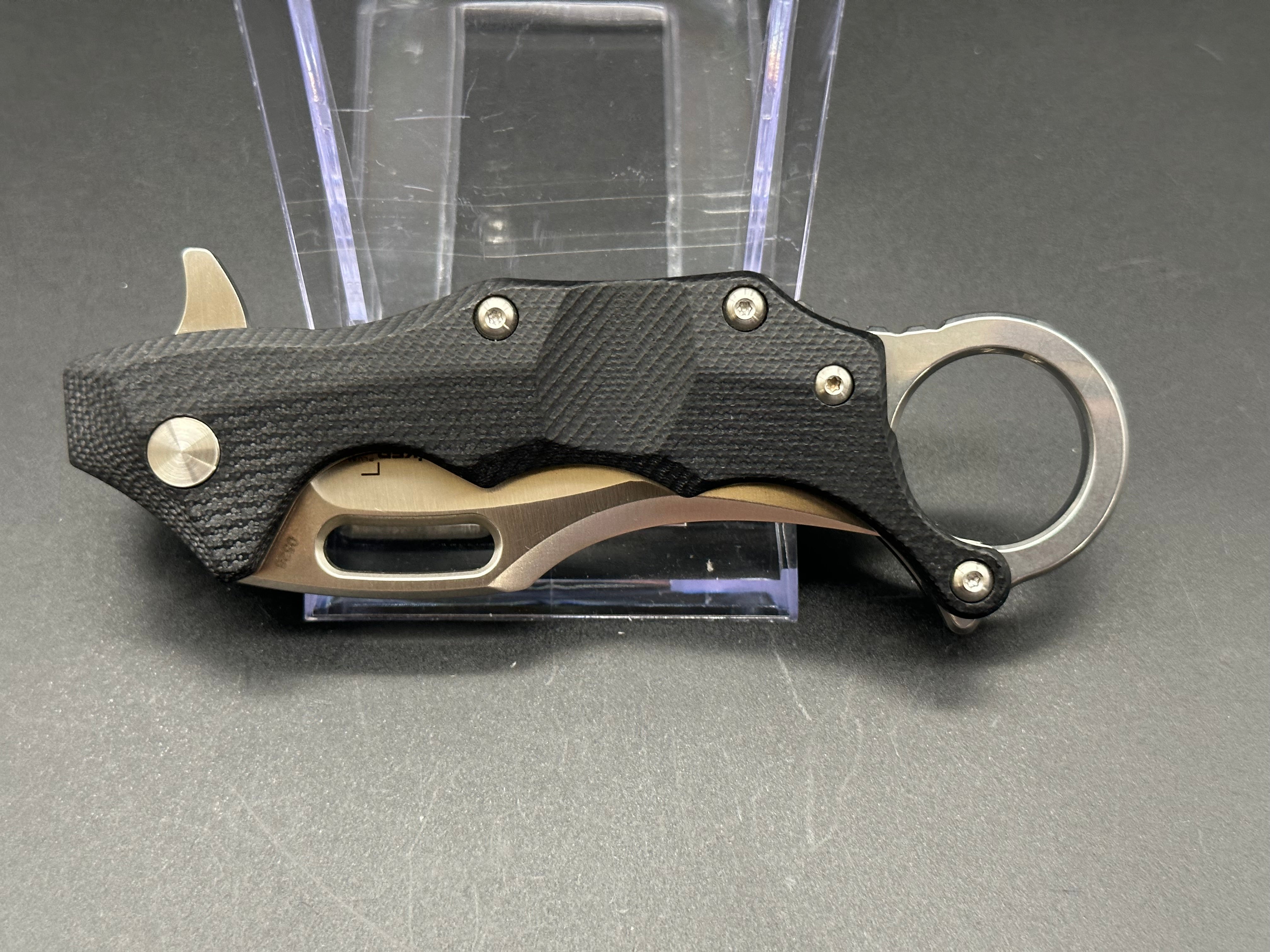 Boker Plus Wildcat Karambit Knife - Tactical Folding Pocket Knife with G10 Handle for Outdoor Survival, Camping & EDC | High Carbon Steel Blade, Secure Locking Mechanism