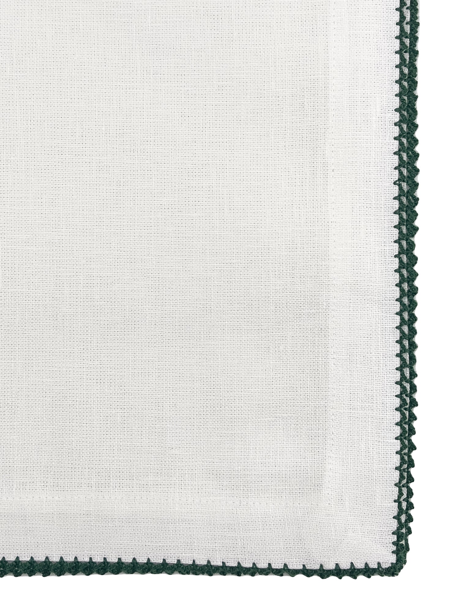 Elegant Picot Edge Napkins - Premium Lace Trimmed Paper Napkins for Weddings, Parties & Fine Dining - 20 Pack, White