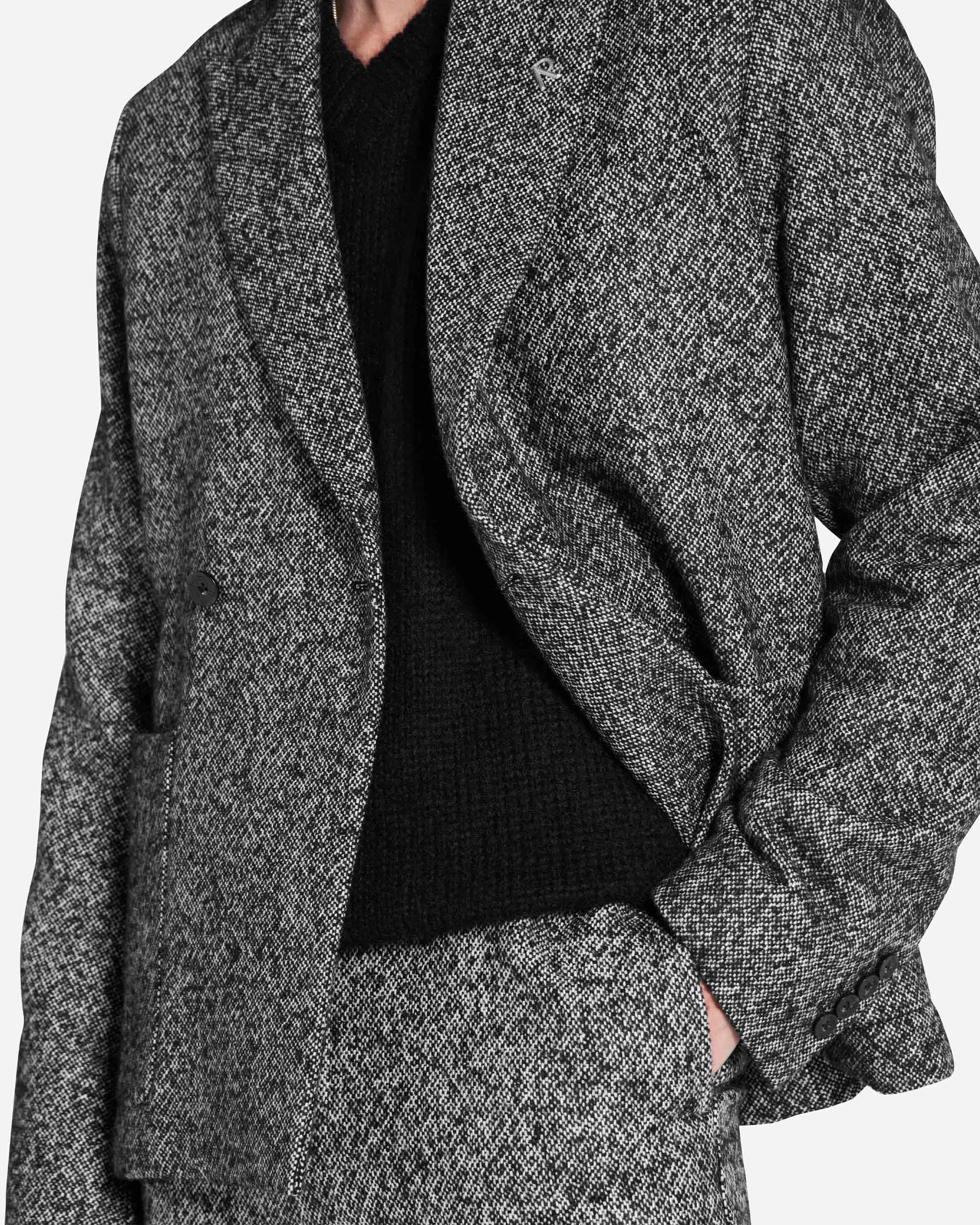 Elegant Double Breasted Blazer for Women - Trendy Marble Pattern Formal Jacket | Perfect for Office Wear, Business Meetings & Special Occasions