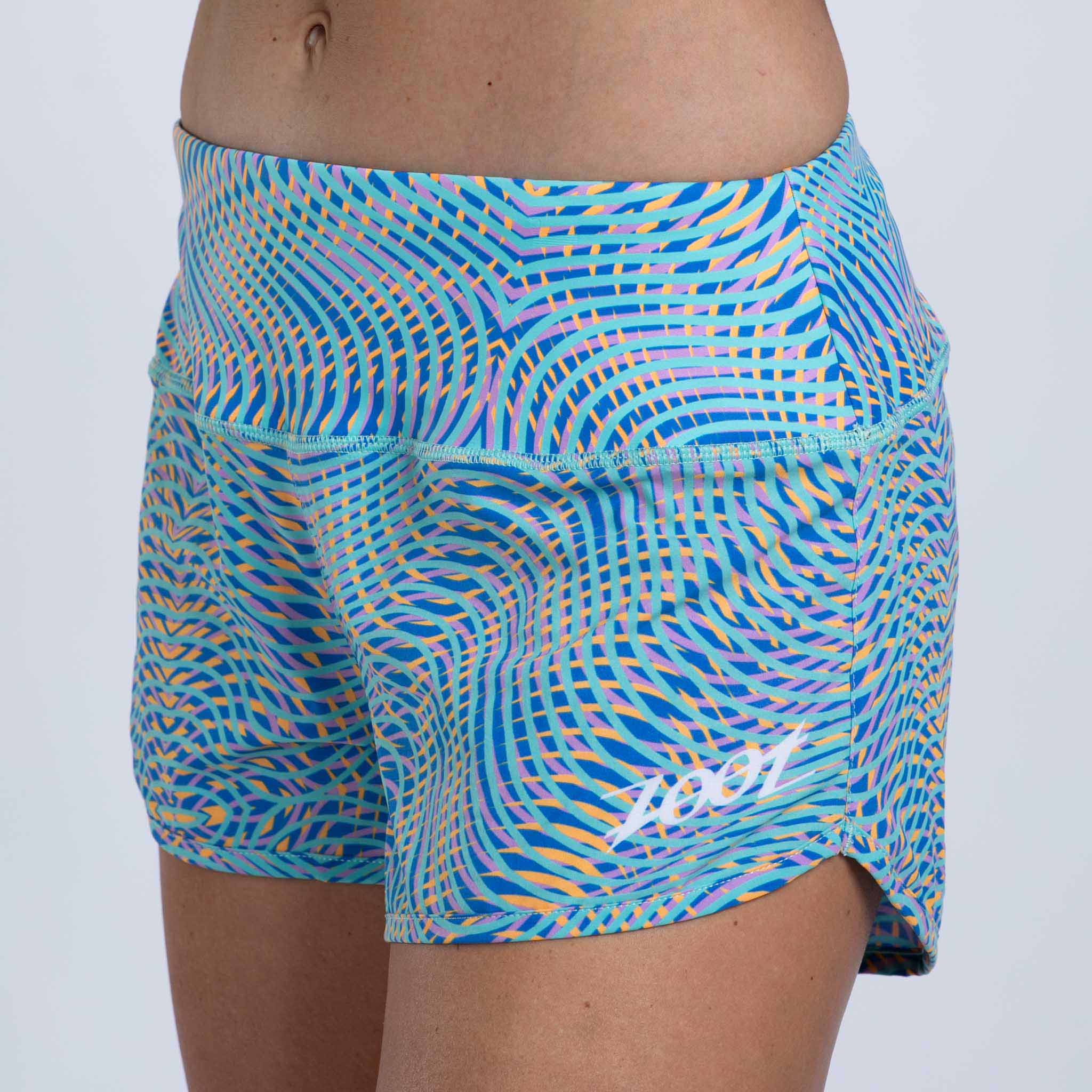 Women's Running Shorts - Limited Edition Koa Blue - Lightweight & Breathable for Workouts, Jogging & Gym