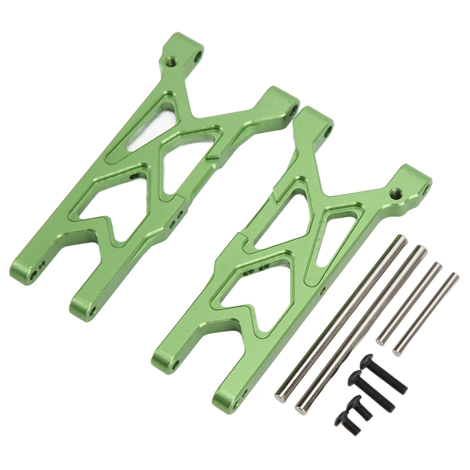 Tgoon RC Car Front Lower Swing Arms - Anodized Aluminum Alloy Suspension Kit for ARRMA Senton & Typhon - Easy Installation, Durable Off-Road Upgrade (Green) - Perfect for Bashing, Racing & RC Car Performance Tuning
