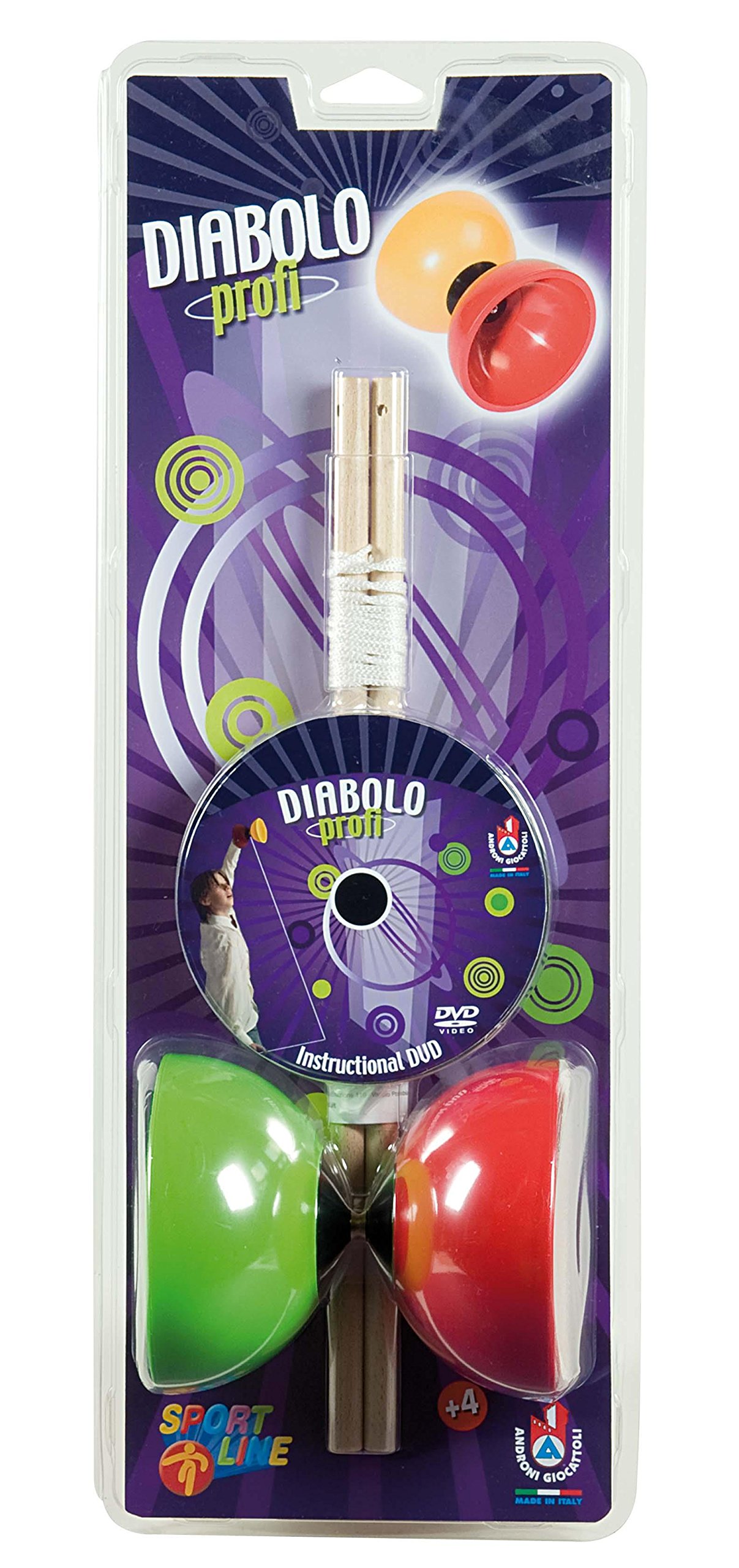 Simba Diabolo Juggling Toy - High Quality German Import for Kids & Adults - Perfect for Outdoor Play, Circus Skills, and Fun Family Activities