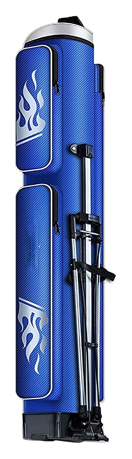 LSZ Hard Shell Fishing Gear Bag - 1.25m Portable Waterproof Tackle Storage for Outdoor Fishing | Large Capacity Fishing Accessories Organizer for Lures, Hooks & Fishing Equipment
