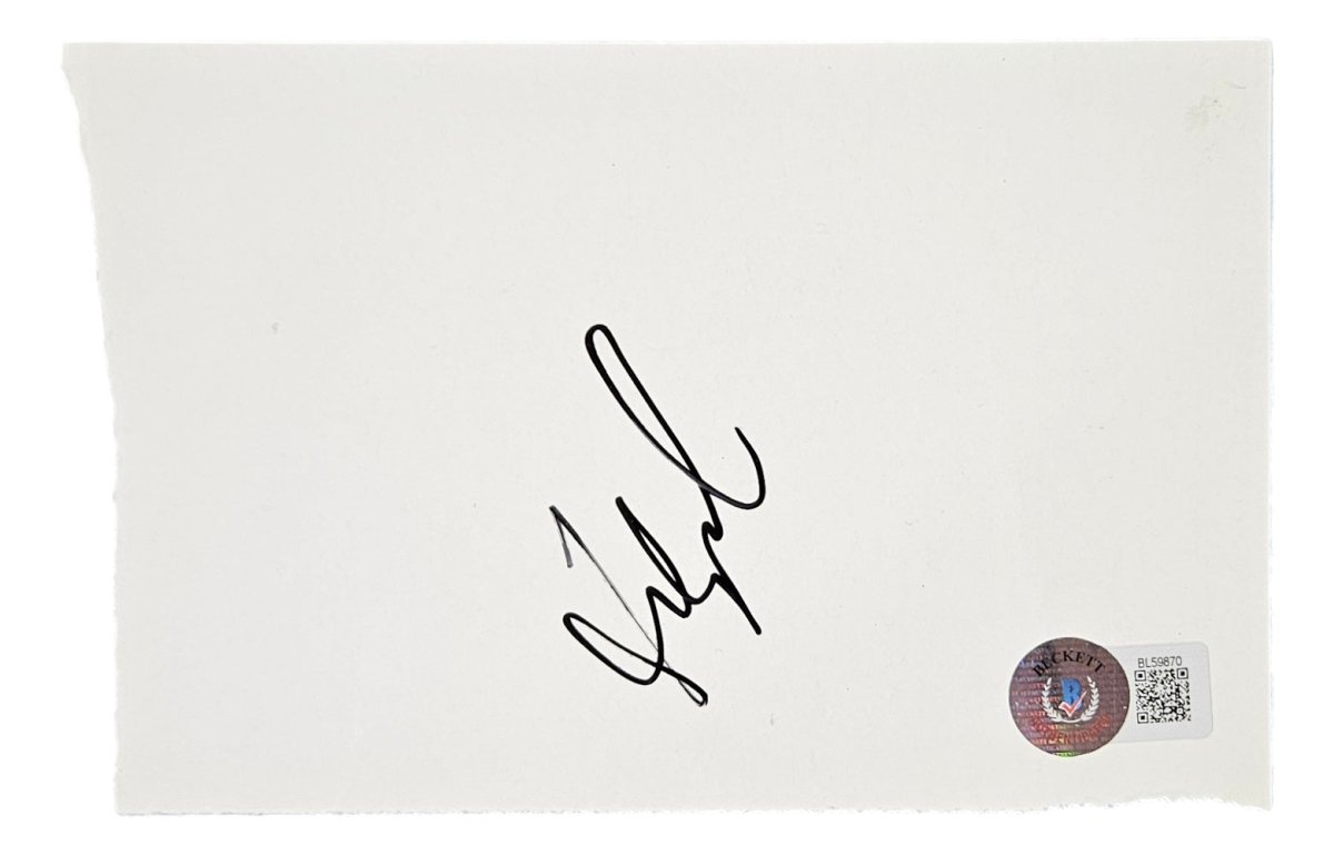 Fred Couples Autographed 4x6 PGA Tour Cut Signature BAS BL59870 - Perfect for Golf Memorabilia Collectors and Sports Fans Display
