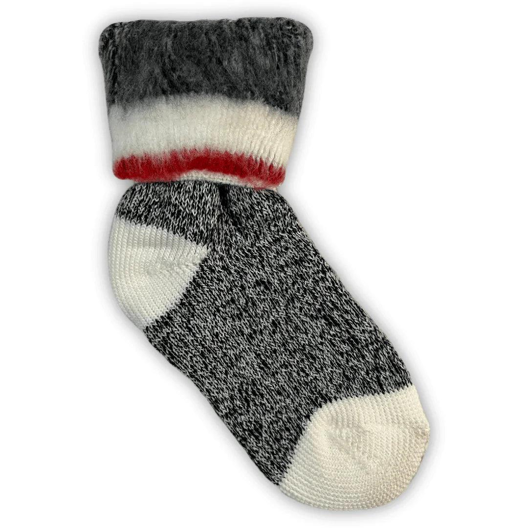 **Kids' Brushed Thermal Socks - Single Pair for Shoe Size 11-3 | Warm Winter Socks for Boys & Girls - Perfect for School, Outdoor Play & Cold Weather**