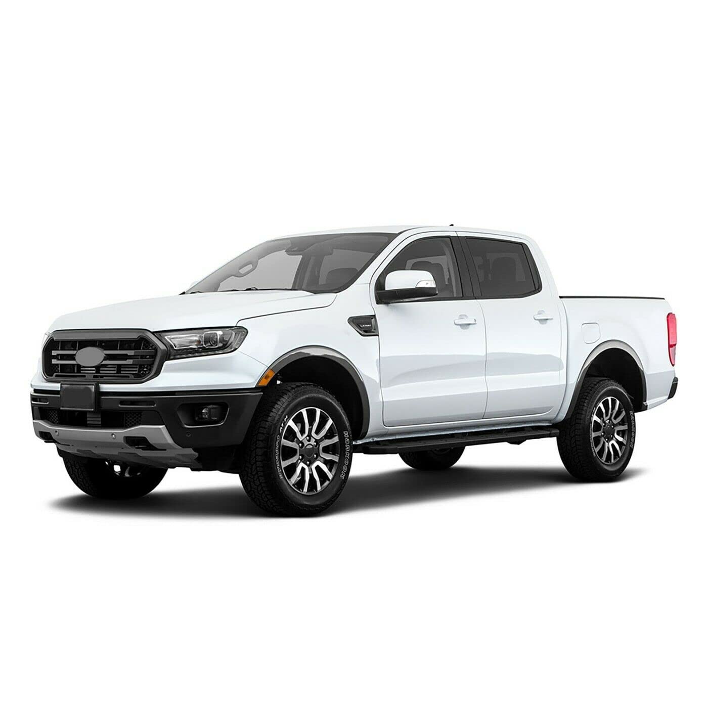 Durable TPO Pickup Truck Tonneau Cover - Hard Polypropylene Styleside Bed Cover for Ford, Chevy & Ram | Weatherproof & Secure Cargo Protection for Camping & Hauling