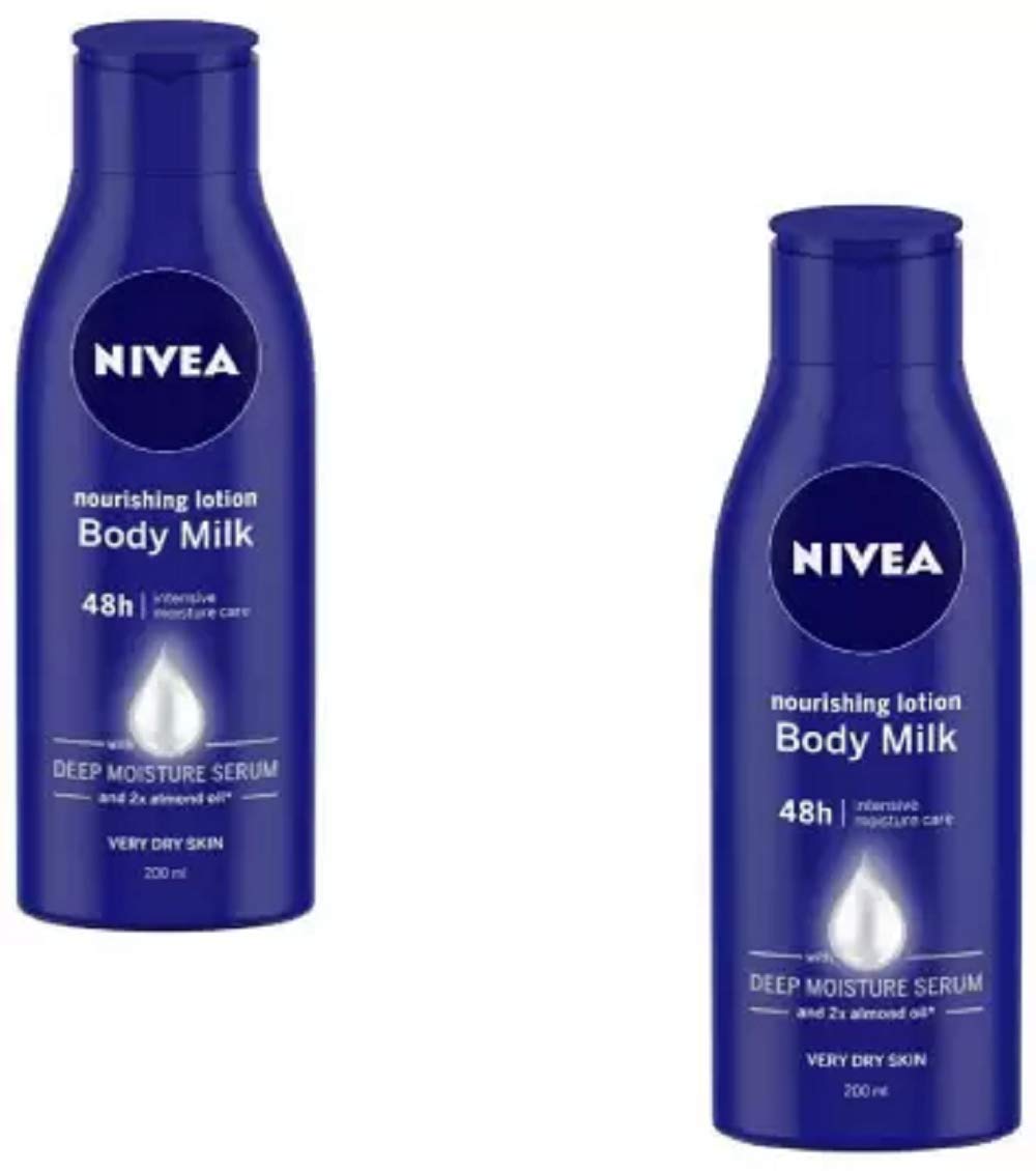 Nivea Nourishing Body Milk Lotion 400ml - Deep Hydration for Dry Skin | Daily Moisturizer for Smooth & Soft Skin | Perfect for Winter Care & After Shower Use
