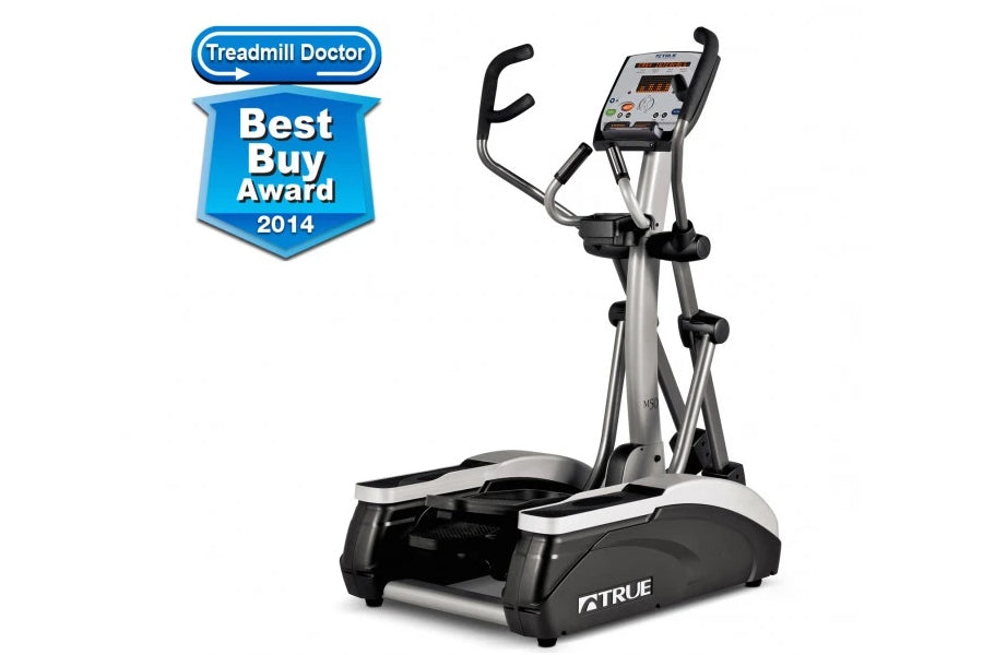 TRUE M50 Elliptical Machine - Low Impact Cardio Trainer for Home Gym, Full Body Workout Equipment - Perfect for Small Spaces & Apartment Fitness